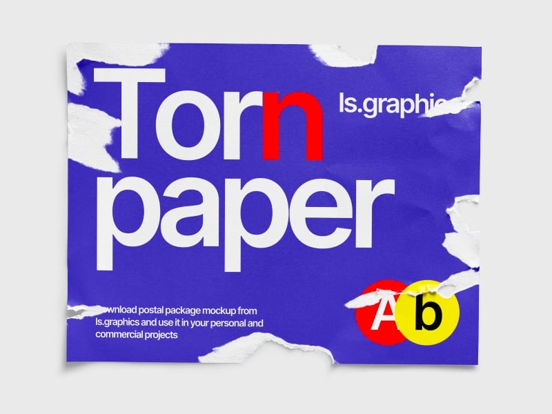 Torn Paper Mockups