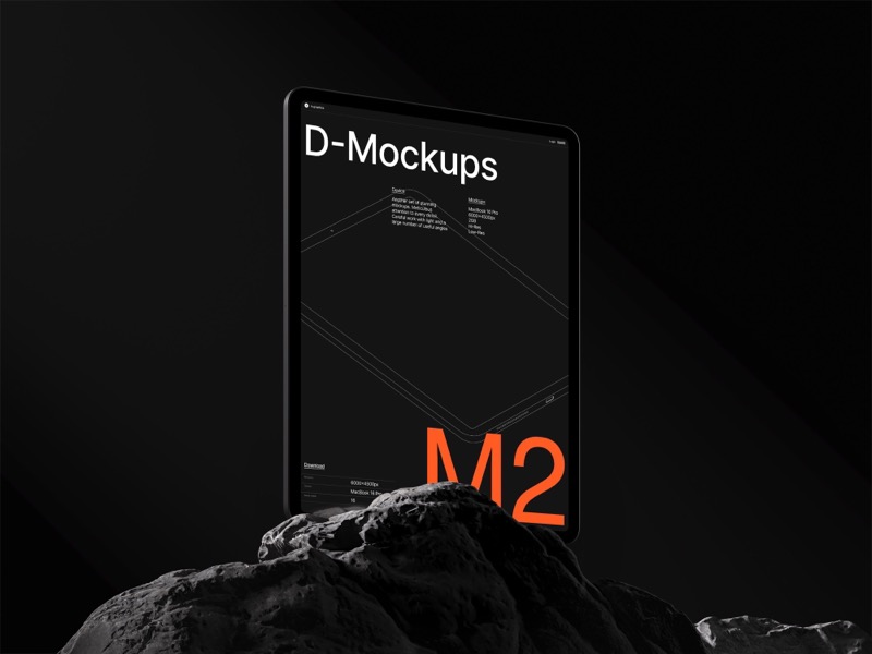 D-Mockups: iPad Pro, Scene 06