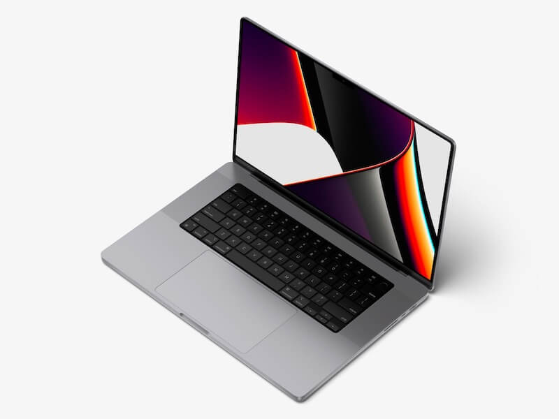 MacBook Pro 16 inch Realistic Mockups, Scene 09