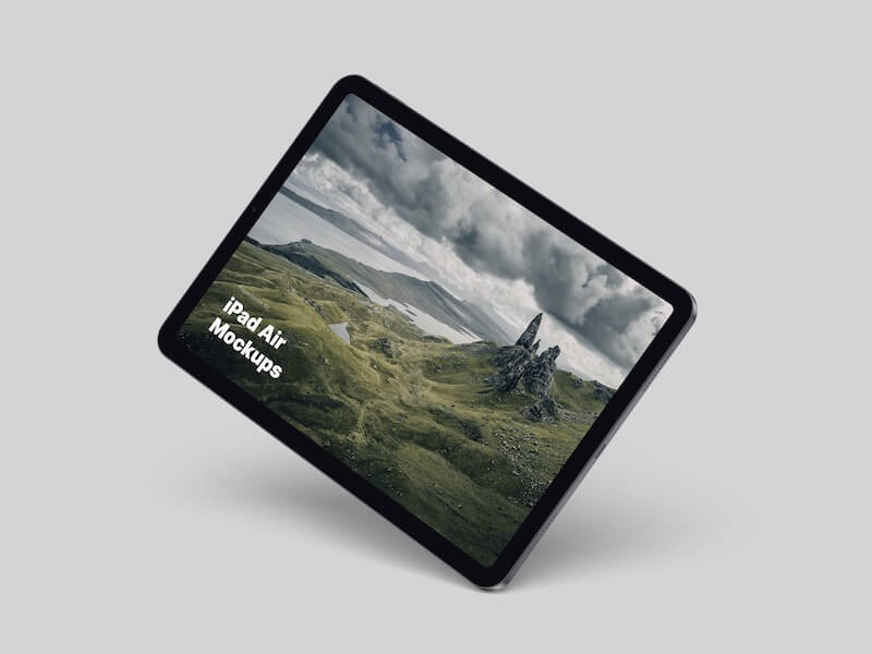 iPad Air (2020) Realistic Mockups, Scene 03