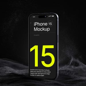 Free I-Mockup: 15 iPhone Pro Mockup